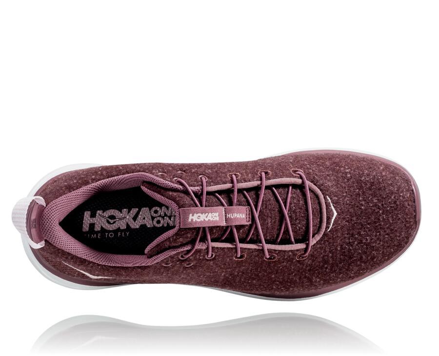 Hoka One One Tenisky Damske Hnede - Hupana Flow Wool - 96715-WFUC